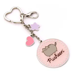 Keychain The Carat Shop Pusheen Pink Name image-0