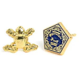 Brincos The Carat Shop Harry Potter Frog & Box