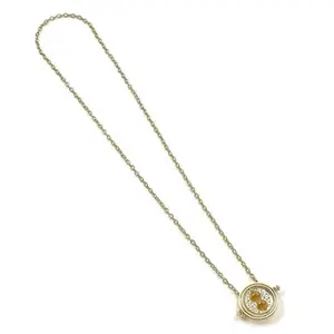 Plated pendant and necklace The Carat Shop The Harry Potter Spinning Time Turner (Plaqué Or)