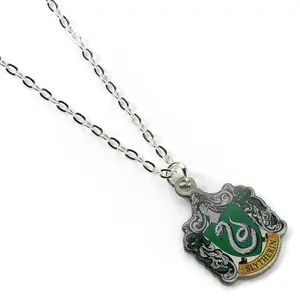 Colgante y collar chapados The Carat Shop The Harry Potter Slytherin image-2