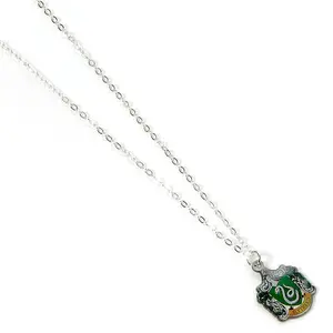 Colgante y collar chapados The Carat Shop The Harry Potter Slytherin image-1