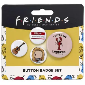 Children's pins The Carat Shop Phoebe - Friends (x4) image-1