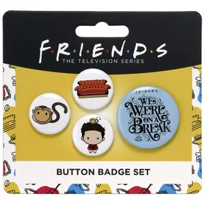 Children's pins The Carat Shop Ross - Friends (x4) image-1