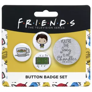 Children's pins The Carat Shop Chandler - Friends (x4) image-1