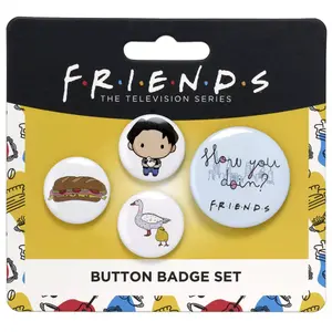 Children's pins The Carat Shop Joey - Friends (x4) image-1