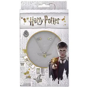Collier et boucles d'oreilles enfant The Carat Shop Vif d'or - Harry Potter (x2) image-0