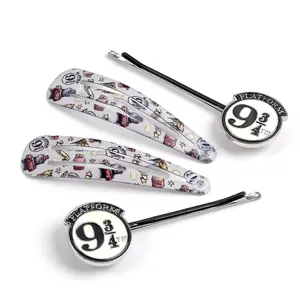 Platform 9 3/4 Hair Clip Set for Girls The Carat Shop (x4) image-0