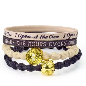 Time Turner and Golden Snitch Hair Tie Set The Carat Shop (x4) image-0