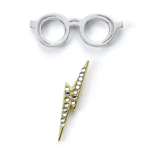 Insigne pin's lunettes et éclair enfant The Carat Shop Harry Potter image-0