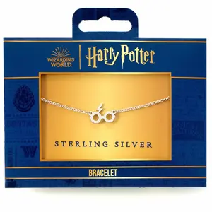 Pulsera con charm de gafas y rayo para mujer The Carat Shop Harry Potter image-1