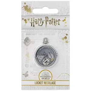 Locket necklace with 3 charms for women The Carat Shop Harry Potter image-2