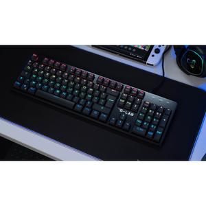 Clavier Gaming filaire mécanique RGB The G-Lab Keyz Platinium