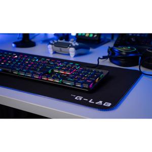 Clavier Gaming filaire mécanique RGB The G-Lab Keyz Platinium image-2