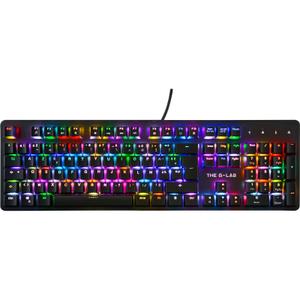 Clavier Gaming filaire mécanique RGB The G-Lab Keyz Rubidium-E image-2