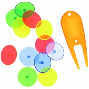 Markör för golfboll Golfers Club Pitch Neon