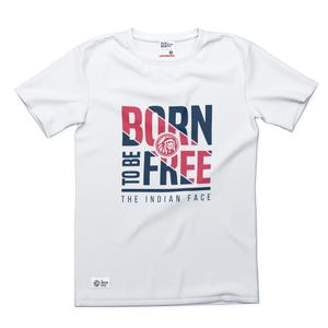 T-shirt The Indian Face Born To Be Free