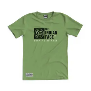 Camiseta The Indian Face Born To Be Free image-0