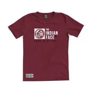 Camiseta The Indian Face Born To Be Free image-0
