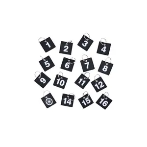Numbered luggage tag The Indian Maharadja (x16) image-0