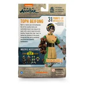 Last Airbender figurine The Loyal Subjects Avatar BST AXN Toph Beifong image-5