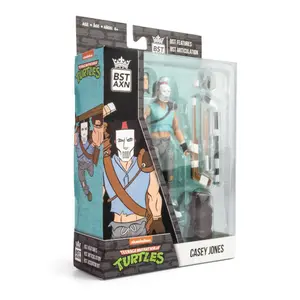 Ninja turtle figurine The Loyal Subjects Bst Axn Casey Jones image-6