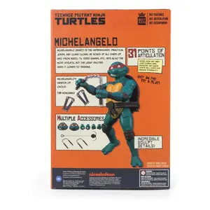 Ninja turtle book The Loyal Subjects Comic Book Bst Axn X Idw Michelangelo Exclusive image-6