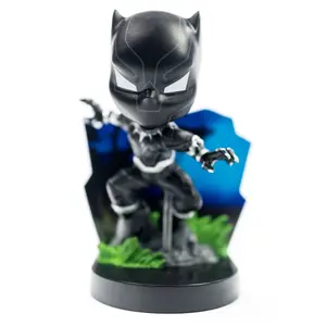 Mini-figurine The Loyal Subjects Marvel Superama Black Panther (Kinetic Energy) SDCC Exclusive image-1