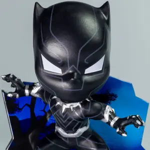Mini-figurine The Loyal Subjects Marvel Superama Black Panther (Kinetic Energy) SDCC Exclusive image-5
