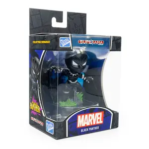 Mini-figurine The Loyal Subjects Marvel Superama Black Panther (Kinetic Energy) SDCC Exclusive image-3