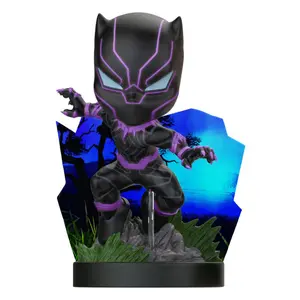 Mini-figurina The Loyal Subjects Marvel Superama Black Panther (Kinetic Energy) SDCC Exclusive image-0
