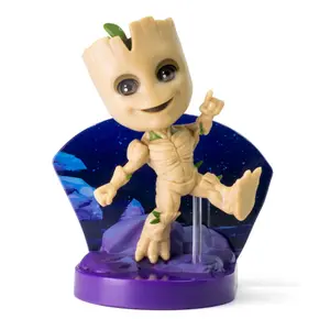 Mini-figurine The Loyal Subjects Marvel Superama Groot Glow-in-the-Dark SDCC Exclusive image-0