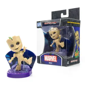 Mini-figurine The Loyal Subjects Marvel Superama Groot Glow-in-the-Dark SDCC Exclusive image-1
