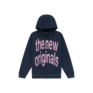150bilozfw25-632-sweatshirt-a-capuche-zippe-the-new-originals-navy-blue-pink