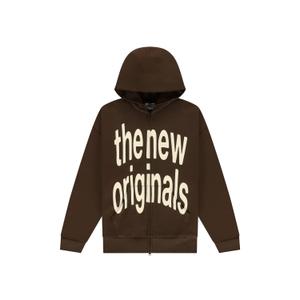 150bilozfw25-814-zipper-hoodie-mit-grossem-logo-the-new-originals-acid-brown
