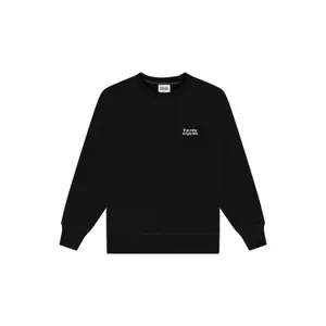 350catcrfw25-999-pull-col-rond-et-logo-brodee-the-new-originals-catna-black