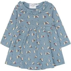 Long-sleeved baby girl dress THE NEW siblings Vita image-0