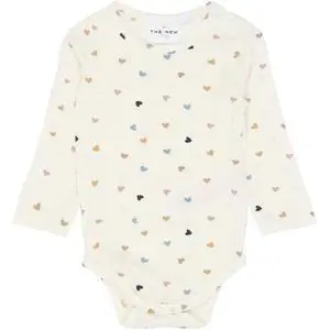 Baby girl long sleeve bodysuit THE NEW siblings Viola image-0