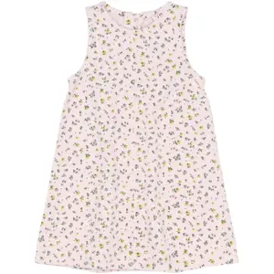 Sleeveless denim dress for baby girl THE NEW siblings Sif image-0