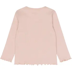 Baby Girl Long Sleeve Ribbed T-shirt THE NEW siblings Tianna image-2