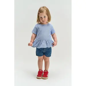 Girl's denim shorts THE NEW siblings Pearl Regular image-1