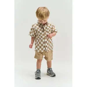 Chemise bébé garçon THE NEW siblings Twill image-1