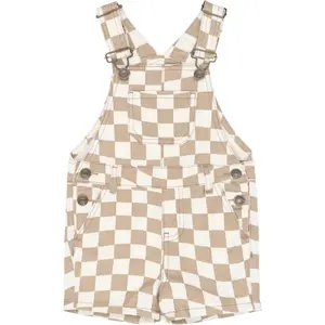 Baby Boy Denim Dungarees Shorts THE NEW siblings Twill image-0