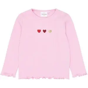 Ribbed Long Sleeve T-shirt Baby Girl THE NEW siblings Vilma image-0