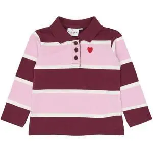 Long Sleeve Piqué Polo Girl THE NEW siblings Vidalia image-0