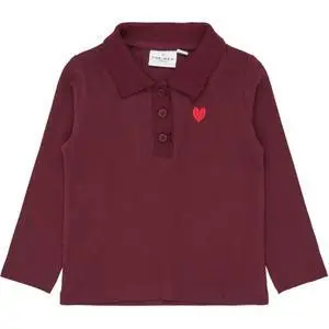 Baby Girl Long Sleeve Ribbed Polo THE NEW siblings Vernina image-0
