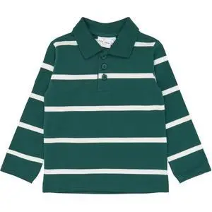 Long Sleeve Piqué Polo Baby Boy THE NEW siblings Vix image-0