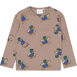 Baby Boy Ribbed Long Sleeve T-Shirt THE NEW siblings Valdemar image-0