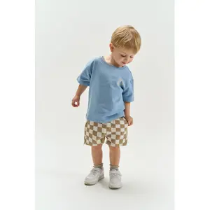 Short en jean bébé garçon THE NEW siblings Twill Regular image-1