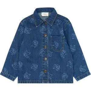 Chemise en jean oversize enfant THE NEW siblings Yale image-0