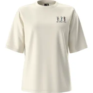 Women's Embroidered Boxy T-Shirt The North Face Graphic image-1